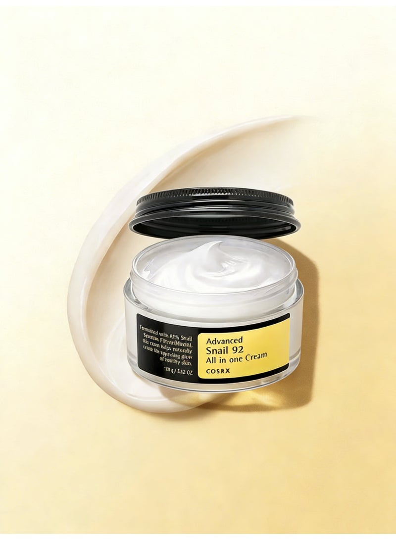 عام كوسركس أدفانسد سنيل 92 كريم كل في ون 100 جم - يحسن ملمس البشرة | مرطب متعدد الاستخدامات مغذي - Image 1